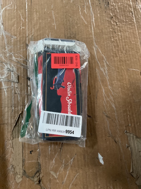 Photo 1 of ?NANYI Violin Shoulder Rest - Collapsible & Adjustable for 1/2 Violins, Universal Fit with Soft High-Strength Sponge (Black) - Includes Mute and Rosin?