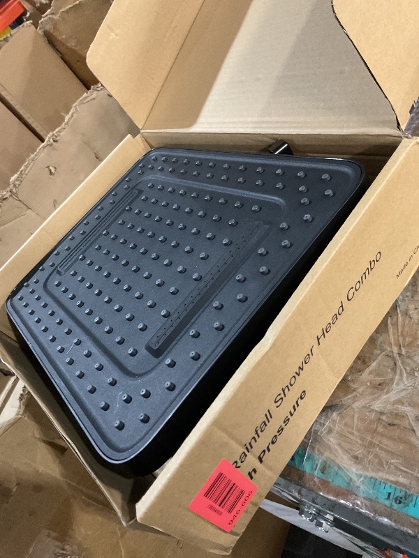 Photo 1 of (missing pieces) Hibbent Upgraded 5-spray 13'' Shower Head, High Pressure Rainfall Shower Head, Dual Showerhead Combo with 10-mode