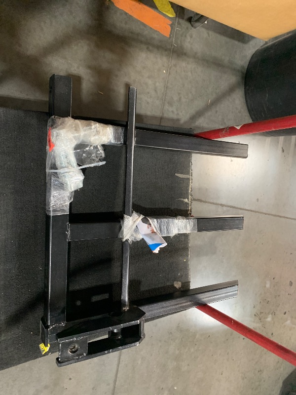 Photo 1 of ***MISSING PARTS***
Garvee Clamp on Debris Forks Fit 72 in Bucket, Heavy Duty 5500 LBS Capacity 7 Fork Tines Clamp-on Pallet Forks Tractor Bucket Forks for Skid Steer Loader Tractor