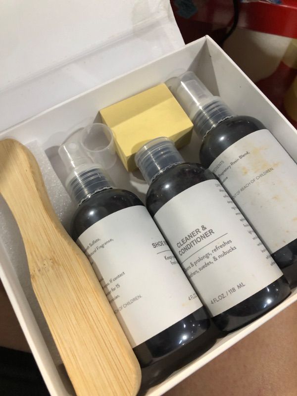 Photo 1 of ***MISSING PARTS***
UGTUGT Suede Shoe Cleaner Kit with Shoe Cleaner,Shoe Waterproofr,Shoe Care kit for Suede Shoes,Shoe Cleaning Kit for Suede,Sheepskin,Sandal with Suede Eraser and Shoe Brush