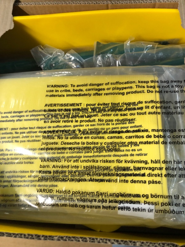 Photo 1 of (box 1/3)
KidKraft Brightside Wooden Swing Set with Café Area and Stools