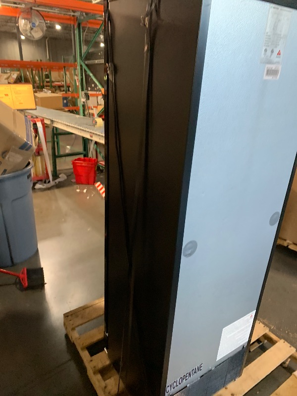 Photo 1 of ***PALLET TRUCK OR TRAILER PICKUP ONLY***
BEYOU Beverage Refrigerator, 8.5 cu. Ft Commercial Refrigerator Merchandiser with single Glass Door, Display Fridge for Living Room, Bar, Garage?Black?