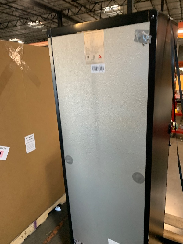 Photo 1 of ***PALLET TRUCK OR TRAILER PICKUP ONLY***
BEYOU Beverage Refrigerator, 8.5 cu. Ft Commercial Refrigerator Merchandiser with single Glass Door, Display Fridge for Living Room, Bar, Garage?Black?