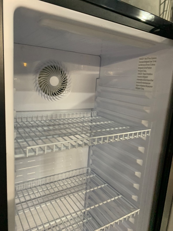 Photo 1 of ***PALLET TRUCK OR TRAILER PICKUP ONLY***
BEYOU Beverage Refrigerator, 8.5 cu. Ft Commercial Refrigerator Merchandiser with single Glass Door, Display Fridge for Living Room, Bar, Garage?Black?