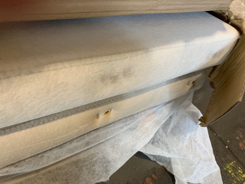 Photo 1 of ***PARTIAL SET - PRICE ADJUSTED SEE NOTES***
Ball & Cast Full Size Daybed with Trundle,Upholstered Trundle Bed W/Bedframe Tufted Button & Copper Nail on Arms Design,No Box Spring Needed,Sofa Bed Frame for Bedroom,Guest Room,Beige