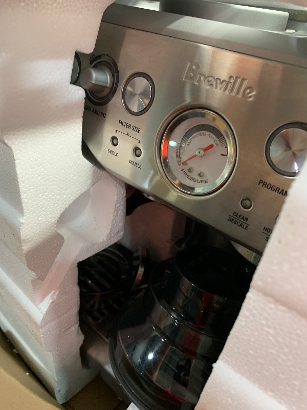 Photo 1 of (used item) Breville Barista Express Espresso Machine BES870XL, Brushed Stainless Steel