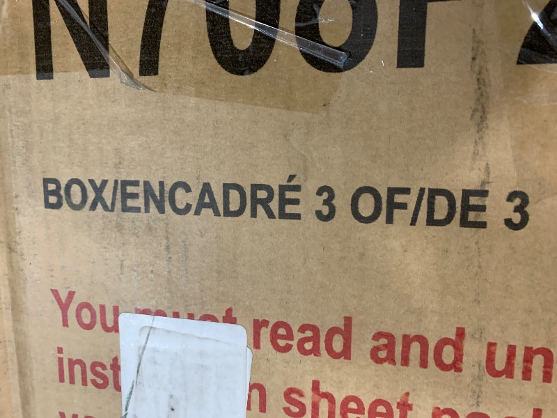 Photo 1 of ***PARTIAL SET - PRICE ADJUSTED***
DERCASS Wall Bed with Shelves, Murphy Bed with Wardrobe and LED Lights for Guest Room, Bedroom?No Boxspring Needed (Gray, Queen (U.S. Standard))