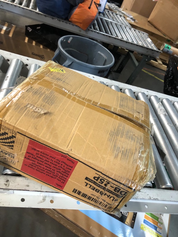 Photo 1 of (used) CAP Barbell 25 LB Pair Coated Hex Dumbbell Weight