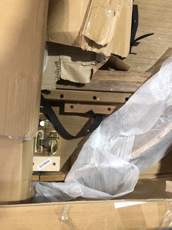 Photo 1 of (truck/trailer pick up only)
ERYE 5 Pieces Retro Dining Table and Chairs Sets Include Round Table and 4 Padded Chairs, Modern Kitchen & Dining Room Tufted Upholstered Furniture Sets for Home Apartment Living Space