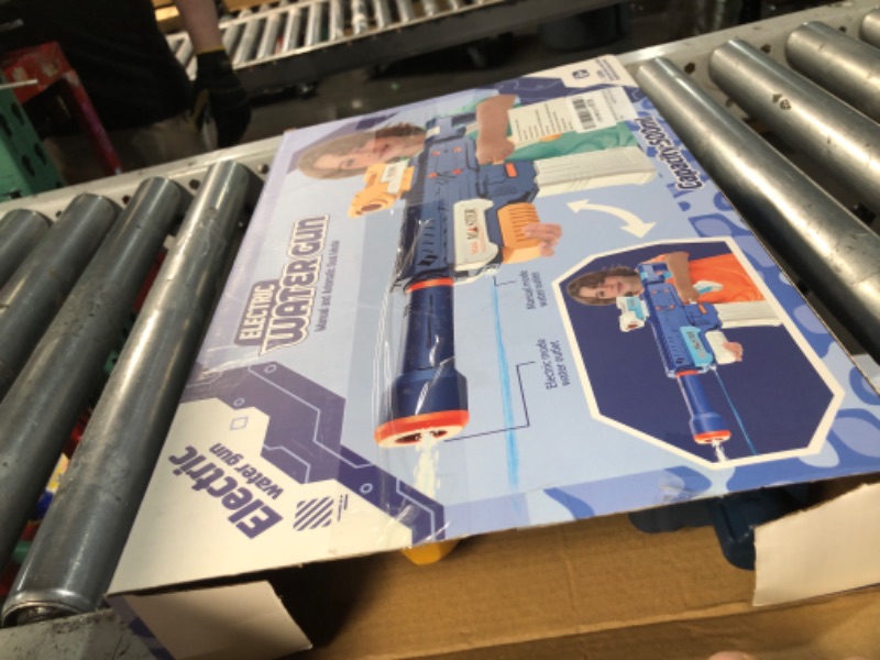 Photo 1 of (used) Electric Water Gun, Powerful Squirt Guns for Adult - Double Shooting Mode Fully Auto Water Blasters Long Range 32 Ft