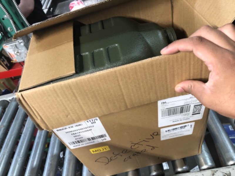 Photo 1 of (misssing accesories)
Hanaoyo 5 Gallon Camping Water Jug with Spigot, Water Container BPA Free Water Storage with Tool Bag, Portable Water Tank Emergency Water Storage for Hiking, Camping, Picnic, Home Use