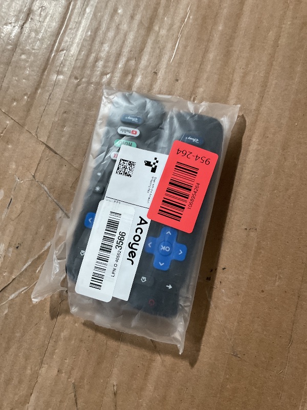 Photo 1 of (Pack of 2) Replacement Remote Control Only for Roku TV, Compatible for TCL Roku/Hisense Roku/Onn Roku/Sharp Roku/Element Roku/Westinghouse Roku/Philips Roku Smart TVs (Not for Roku Stick and Box)