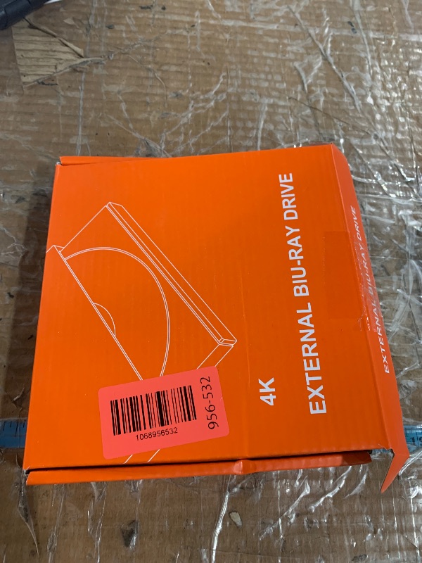 Photo 1 of External Blu Ray Drives, 4K Portable Blu Ray Burner USB 3.0 Type-C UHD BD Player with SD/TF Port, CD/DVD Burner R/W 3D Blu Ray Drive, External 4k Blu Ray Drive Compatible with Windows Mac OS Laptop