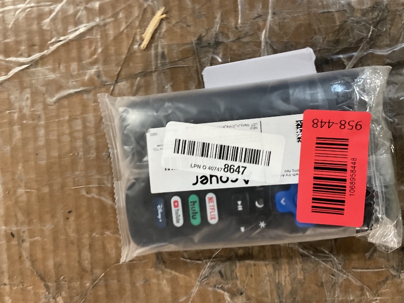 Photo 1 of (Pack of 2) Replacement Remote Control Only for Roku TV, Compatible for TCL Roku/Hisense Roku/Onn Roku/Sharp Roku/Element Roku/Westinghouse Roku/Philips Roku Smart TVs (Not for Roku Stick and Box)