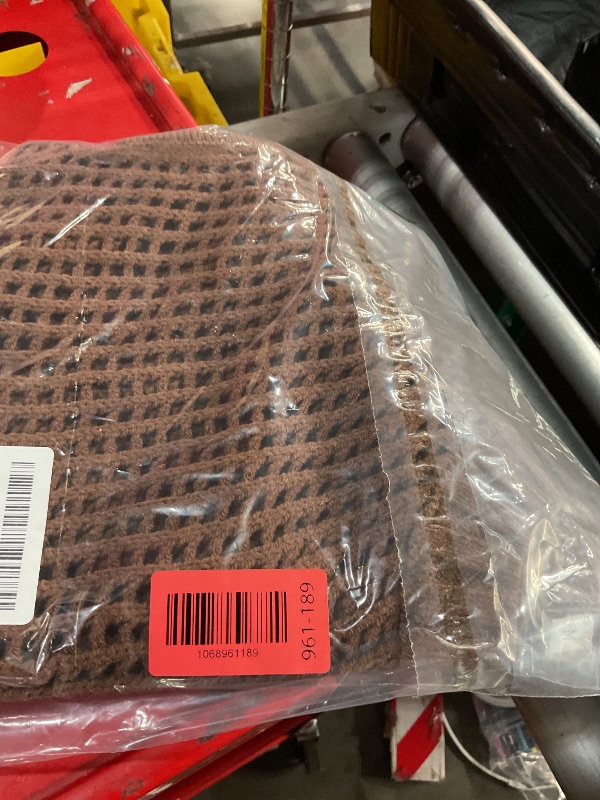 Photo 1 of *Shirt only* ANRABESS Women Two Piece Outfits Crochet Sheer Knit Sweater Top Wide Leg Pants Lounge Matching Sets Sweatsuit Travel Clothes Brown Medium