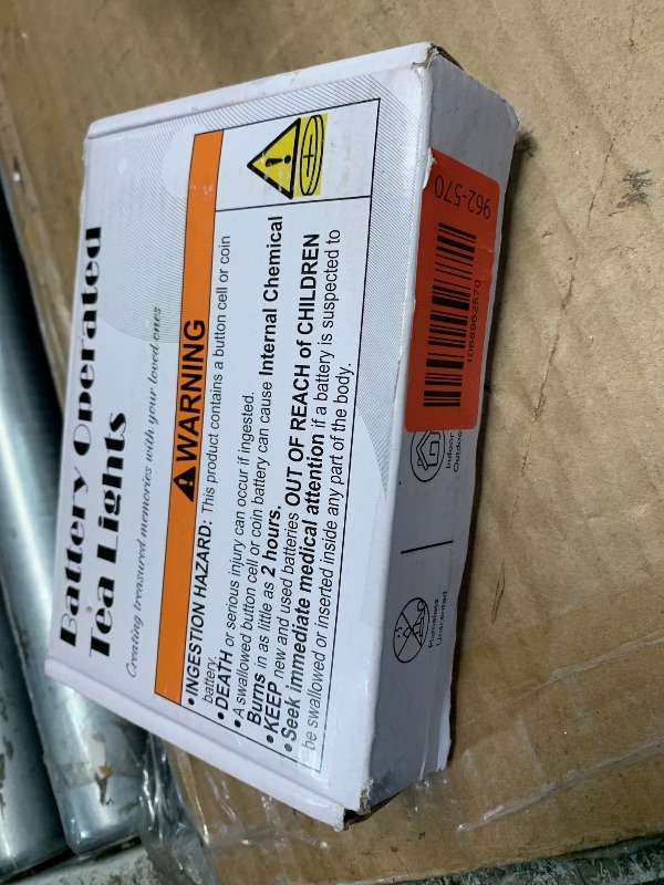 Photo 1 of (no batteries) Homemory 12pcs Flameless LED Tea Lights with Remote & Timer, 400+Hours Realistic Flickering Battery Candles for Seasonal, Tabletop, and Centerpieces Decor