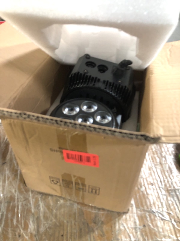 Photo 1 of (see all images) U`King Moving Head Light RGBW Stage Lighting DJ Lights 7 x 10W LED Beam Spotlight 9/14 CH Wash Light with DMX and Sound Activated