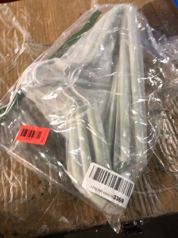 Photo 1 of **Only4**
Spring Fever Foam Padded Clothes Hangers with Hooks - Sponge Non Slip Chrome Plating Heavy Duty Space Saving Open Ended for Women Men Pants Coat Green-Grey 5 Pack & Beige 5 Pack