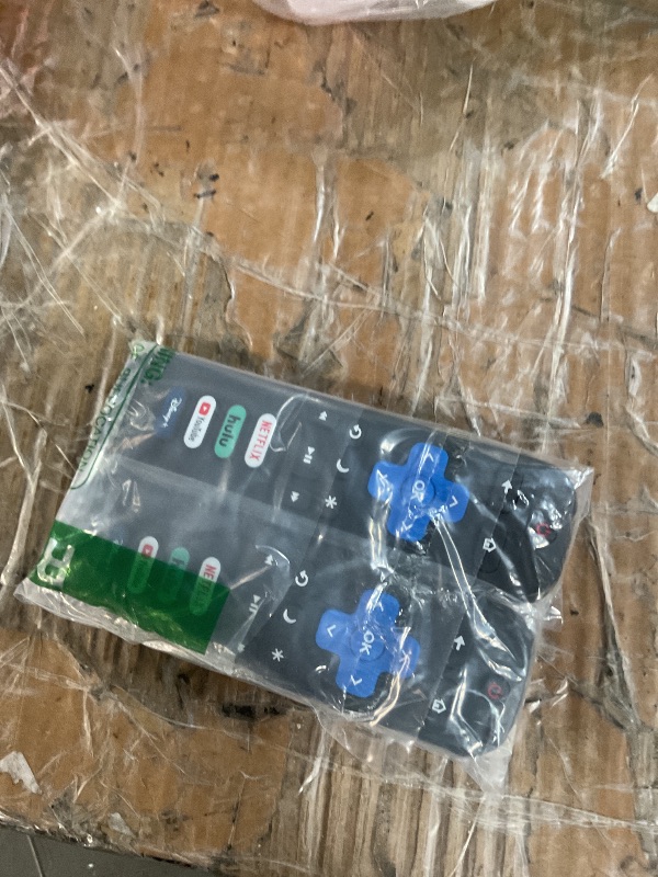 Photo 1 of (Pack of 2) Replacement Remote Control Only for Roku TV, Compatible for TCL Roku/Hisense Roku/Onn Roku/Sharp Roku/Element Roku/Westinghouse Roku/Philips Roku Smart TVs (Not for Roku Stick and Box)