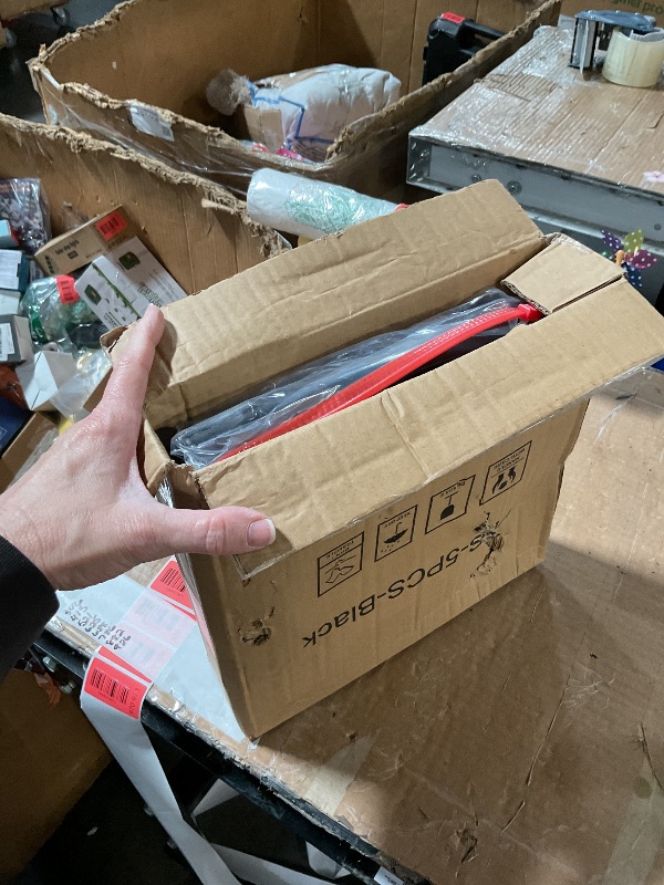 Photo 1 of (missing legs) CADANI 5-Pack Metal Plant Stands for Outdoor Indoor, Anti-Rust Iron Flower Pot Stand, Heavy Duty Plant Pot Shelf