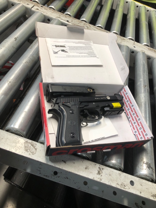 Photo 1 of ***(PARTS ONLY/ NON FUNCTIONAL)***Crosman CFAMP1L Full Auto P1 CO2-Powered BB Air Pistol With Laser Sight (Class II <1 mW)