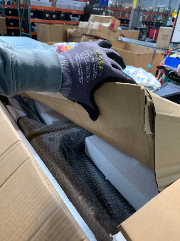 Photo 1 of **************ONE OF THE CHAIRS IS BROKEN****************
Christopher Knight Home Falcon Fabric Upholstered Dining Chairs Set of 2, Modern Wooden Dining Armchair, Curved Backrest Kitchen Side Chair, Living Room Accent Chair for Extra Seat, Light Ash+Beige