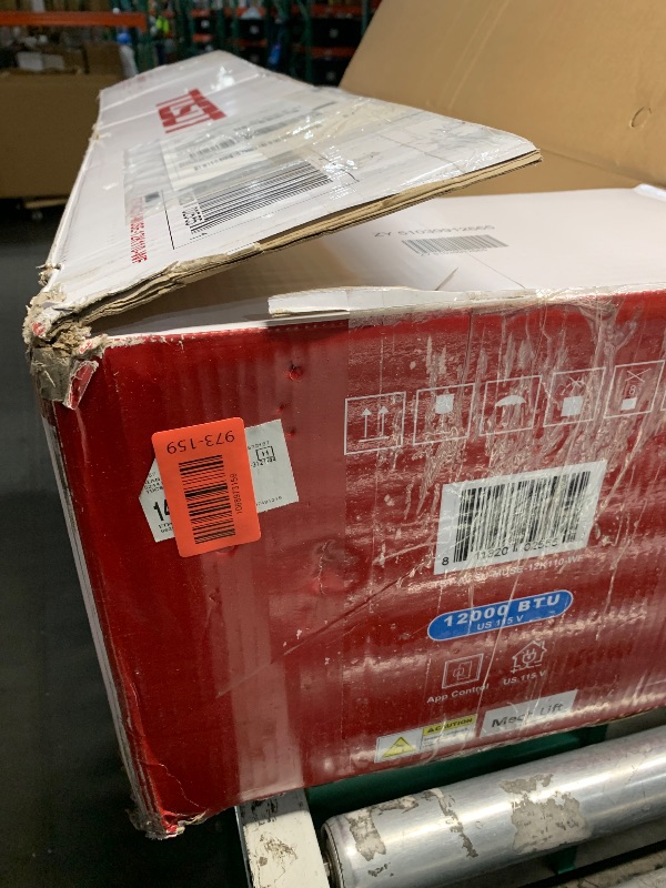 Photo 1 of **SEE NOTES** MISSING PARTS-------TOSOT 12,000 BTU Mini-Split Air Conditioner, Wifi Enabled Ductless Inverter Split System AC Unit Heating System, Compatible with Alexa - 20.5 SEER2 115V