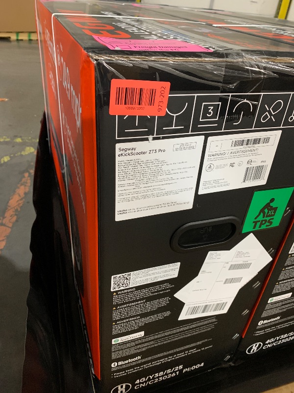 Photo 1 of ***FACTORY SEALED***Segway ZT3 Pro Electric Scooter, Up to 24.9 MPH, 43.5-Mile Range, Dual Suspension, Flash Charge, 1600W Peak Motor, Off-Road Scooter for Adults UL Certified (UL2272/2271)