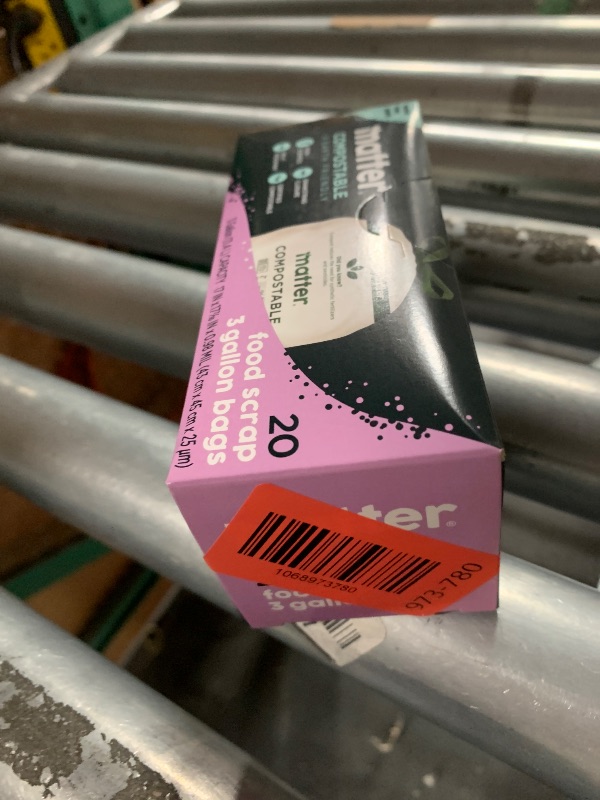 Photo 1 of  Matter Compostable 3-Gallon Drawstring Food Scrap Bags, 20 Bags