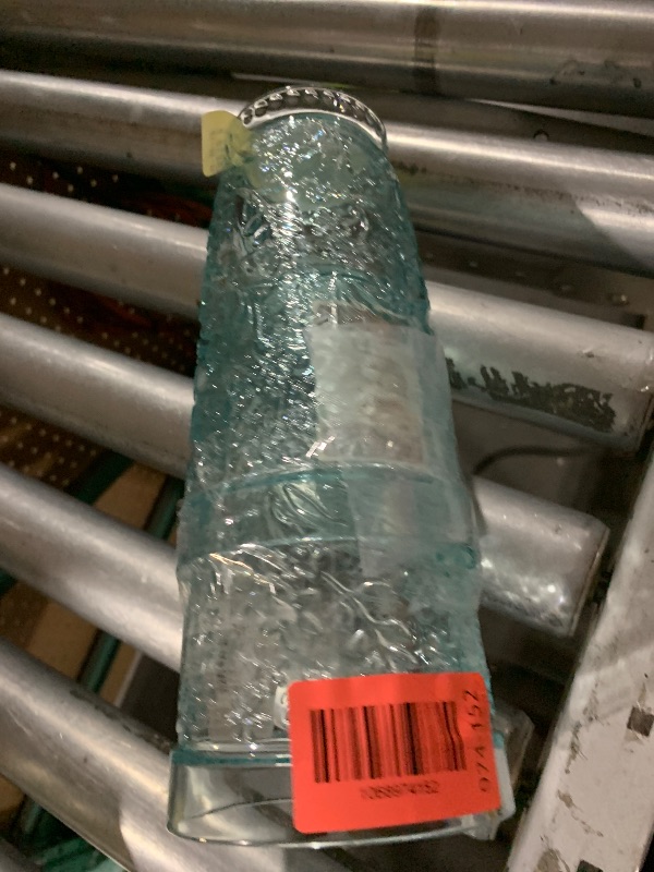 Photo 1 of (2 pack) The Pioneer Woman 24-Ounce Embossed Tritan Ditsy Tall Tumbler, Teal, Size: One size