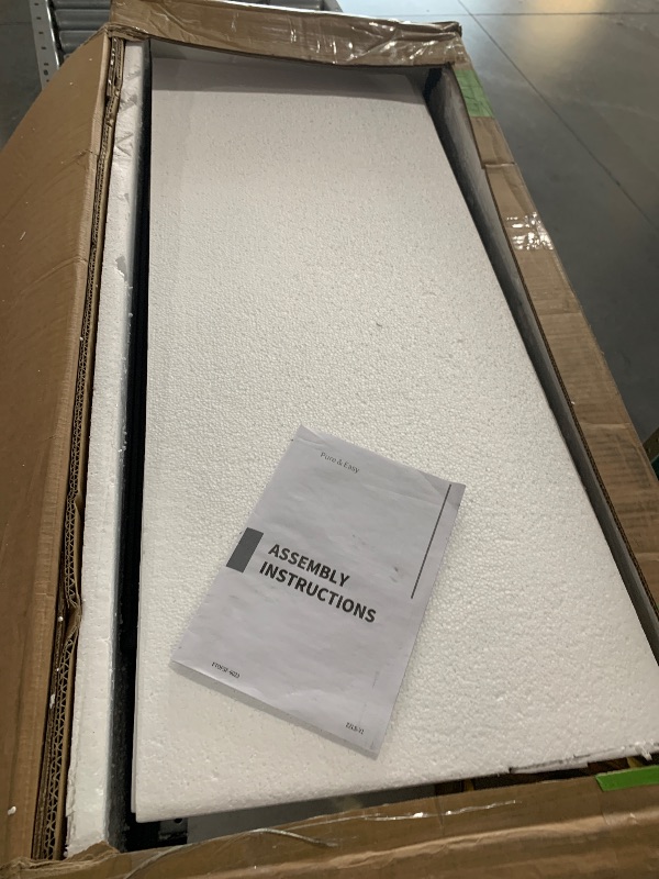 Photo 1 of **STOCK PHOTO FOR REFERENCE**Fluted Dresser for Bedroom with 5 Drawers, 46.26" Tall Wooden Dresser with Golden Metal Handles, Mid Century Modern Chest of Drawers for Living Room, Hallway, Closet, Solid Black