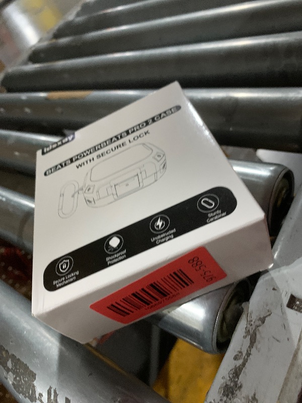 Photo 1 of [Upgrade Secure Lock] for Beats Powerbeats Pro 2 Case Cover, LDSXAY Carbon Fiber Shockproof Protective Cover for Powerbeats Pro 2 2025 with Cleaner Kit & Carabiner (Grey)