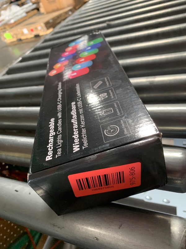 Photo 1 of ***MISSING PARTS***
PChero Rechargeable Flameless Candles with Remote Timer & Charging Base, 12 Pack 9 Color Changing Tea Lights Battery Operated, LED Votive Candles for Halloween Pumpkin Christmas Party Home Decor