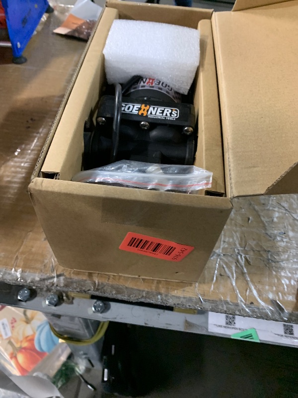 Photo 1 of [Upgraded Version] 110V AC Fresh Water Pump, 6GPM 70 PSI Self-Priming Diaphragm Water Pump with Power Plug, Pressure Switch, Brass Connector and Strainer, for Kitchen Bathroom Garden Hose