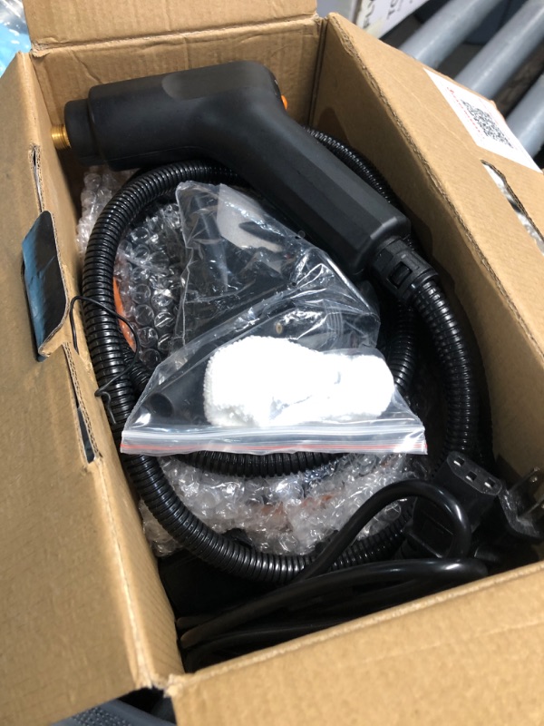 Photo 1 of (used)(see all images) Koutop Steam Cleaner for Home & Car-Portable Handheld Steamer for Cleaning with 3-Level Handle, 15s Heat-Up, Large Tank