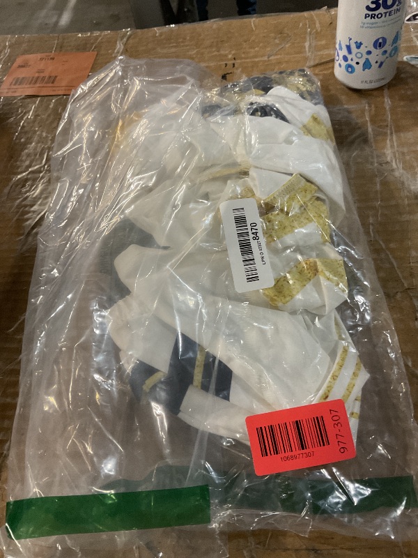 Photo 1 of **MISSING SHIRT** ACLGCSU Golden Costume for Kids, K-pop Singer Halloween Costume for Girl, Stage Cosplay Party for  Dress Up 4-5Y