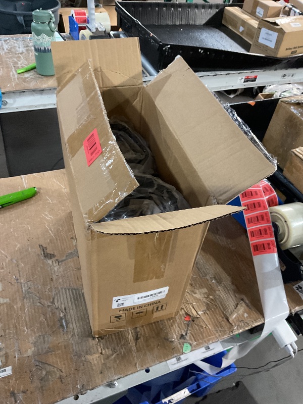 Photo 1 of ***MISSING 2 CUSHIONS***SET OF 2****IASEAHK Outdoor Chair Cushions Set of 4, Waterproof Patio Chair Cushions, 19" x 19"x 3" Patio Cushion for Outdoor Furniture, Outdoors Seat Cushion for Patios Furniture with Handle and Ties, Navy Blue