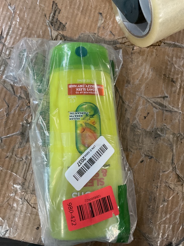 Photo 1 of * only comes with conditioner *
Garnier Fructis Sleek & Shine Shampoo (22 Fl Oz) + Conditioner (21 Fl Oz) Set for Frizzy, Dry Hair, Plant Keratin + Argan Oil (2 Items), 1 Kit (Packaging May Vary)