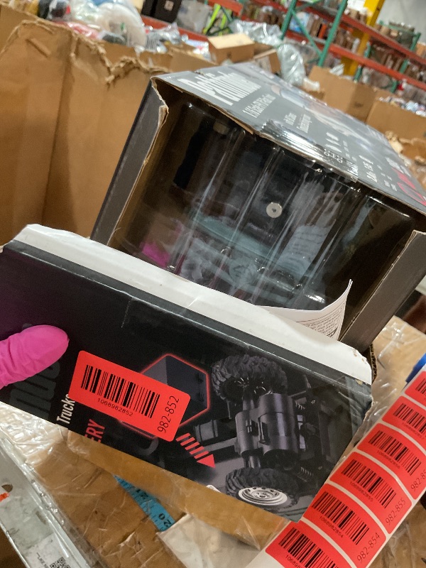 Photo 1 of (missing pieces) Dodoore RC Military Truck, 1:16 Scale Remote Control Car with Camera, All Terrain Rock Crawler Off-Road Truck