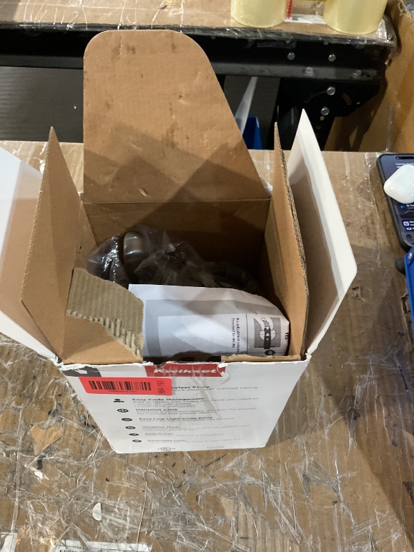 Photo 1 of ************FOR PARTS ONLY-MISSING BOLTS*************
Kwikset SmartCode 917 Keypad Keyless Entry Traditional Residential Electronic Lever Deadbolt Alternative with Tustin Door Handle and SmartKey Security, Satin Nickel