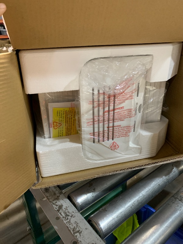 Photo 1 of ** FOR PARTS ONLY, NON FUNCTIONAL *** Frigidaire, Countertop Artisanal Sphere Ice Machine, Transparent Window, Gourmet Ice Maker, 82 Sphere per Day Capacity, Auto Self Cleaning Ice Making Machine - 16.75" D x 11.75" W x 20.25" H (White)