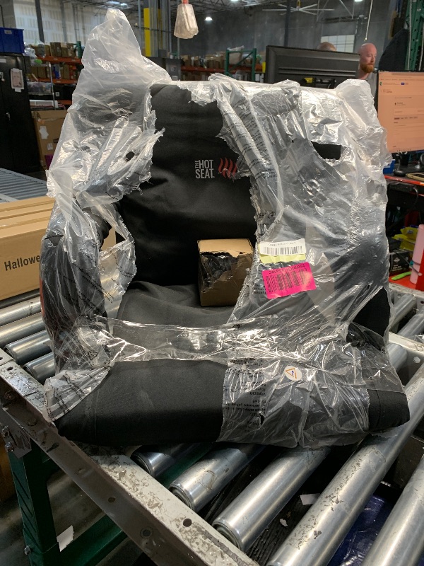 Photo 1 of ****************Missing charging/battery pack.*****************
POP The Original Hot Seat, Dual Heat Stadium Chair with Back Support, Heats Seat and Back, 3 Heat Levels, 5 Pockets, 6 Reclining Positions, for Outdoor Sport Events, USB Battery Pack Included