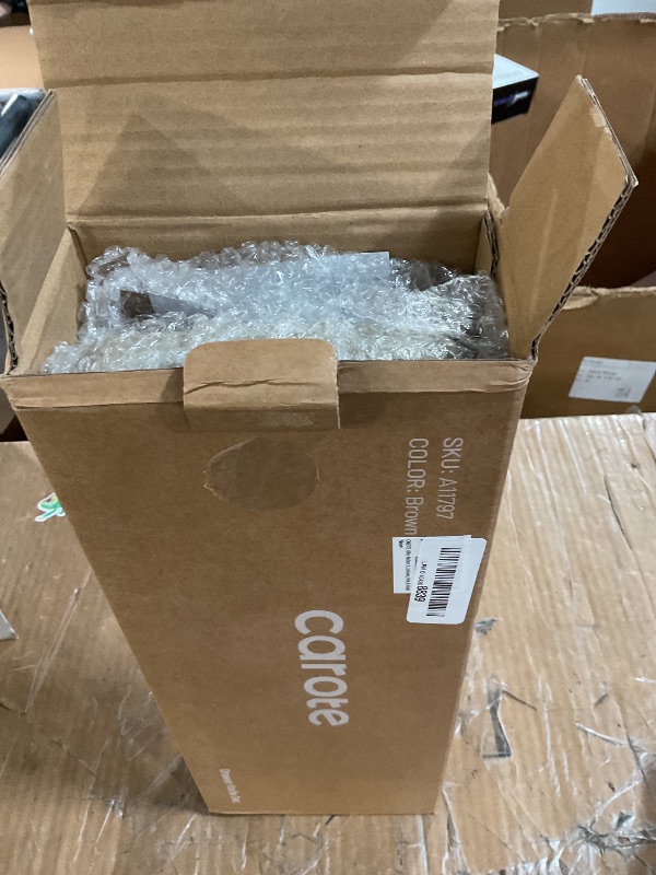 Photo 1 of *** ONLY 9****    CAROTE 10Pcs Kitchen Knife Set, Dishwasher Safe knife set with In-Drawer Knife Block, Drawer Knife Set with Razor-Sharp Blades, 4 Steak Knives, Pink & Khaki