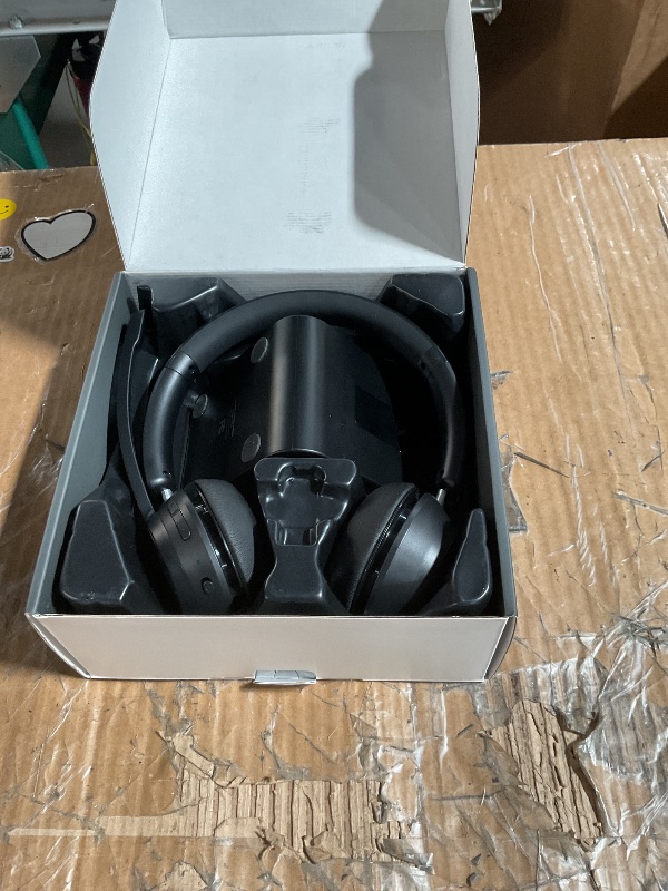 Photo 1 of (Upgraded Version) Wireless Headset, Bluetooth Headset with Noise Cancelling Microphone, Best Headphones with Mic Mute & USB Dongle for PC/Computer/Laptop/Cell Phones/Remote Work/Call Center