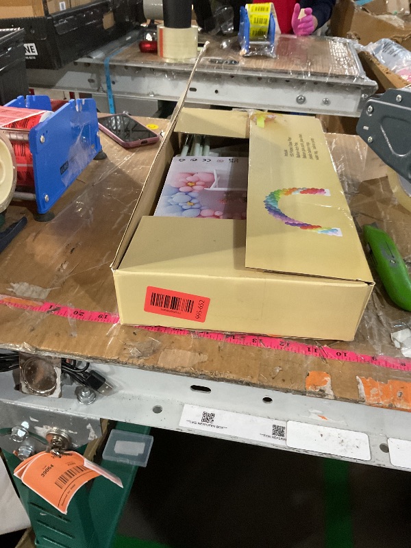 Photo 1 of (incomplete) LANGXUN 20ft Balloon Arch Kit, Balloon Arch Stand For Birthday Party Wedding Graduation Decorations, Baby Shower Garden Arbors