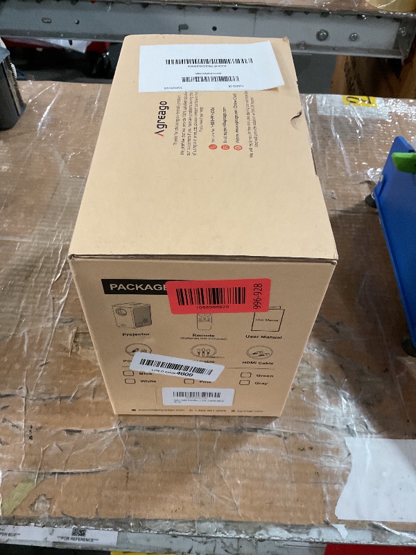 Photo 1 of [Electric Focus] Projector with WiFi and Bluetooth, Native 1080P 15,000 Lumens 4K Supported, Agreago Outdoor Movie Projector for Home Theater UP to 300", for iOS/Android/TV Stick/HDMI/USB