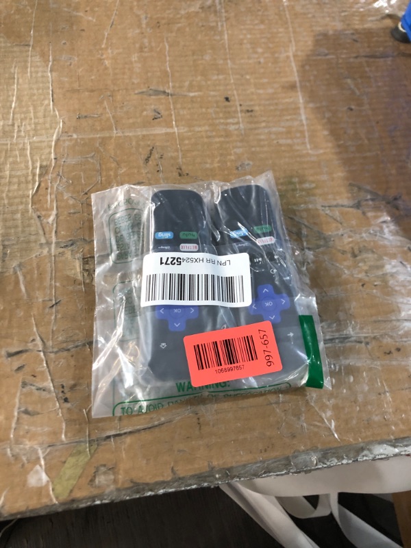 Photo 1 of (2 Pack) Replacement Remote Control for Roku Express, for Roku Premiere, for Roku Box, for Roku Player, for Roku 1 2 3 4 -?NOT for Stick or TV?