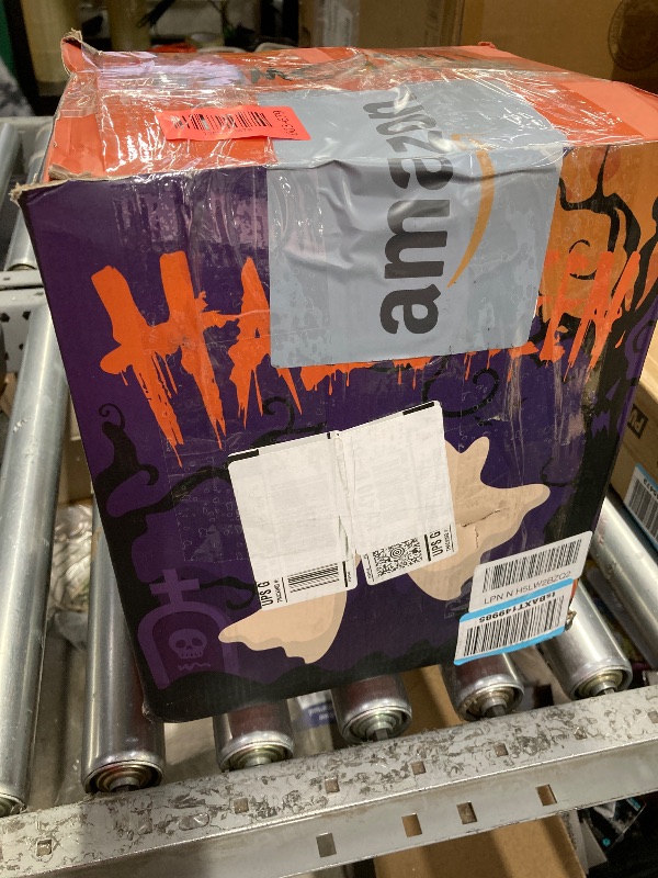 Photo 1 of 11FT Wide Halloween Inflatable Archway, 2025 Giant Inflatable Arch with Ghosts, Red Flame Light & Flashing Lights & LED Lights Outdoor Halloween Decor for Yard Garden Lawn Holiday Party