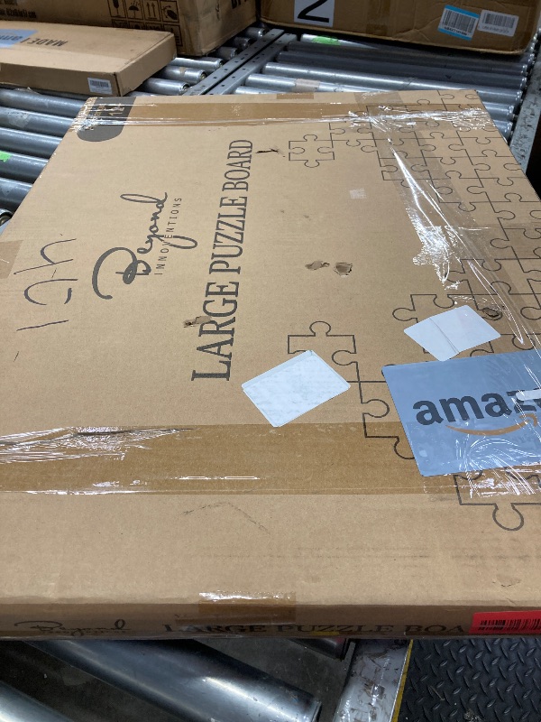 Photo 1 of 1000 Piece Wooden Jigsaw Puzzle Board - 4 Drawers, Patent Pending Design - Rotating Puzzle Table | 30” X 22” Jigsaw Puzzle Tables | Puzzles Cover & Lazy Susan| Portable Puzzles Tables for Adults