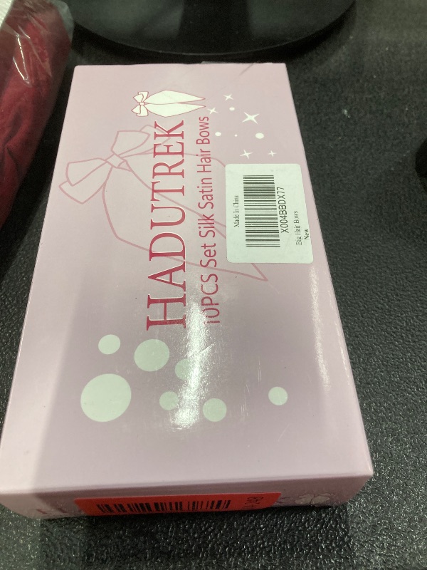 Photo 1 of 10PCS Silk Satin Hair Bows Clips - Long Pink Ribbon Barrettes for Women Girls Teens,Cute Aesthetic Hair Accessories Variety Pack,Large No-Slip Grip Bowknot Hair Clips for Gift